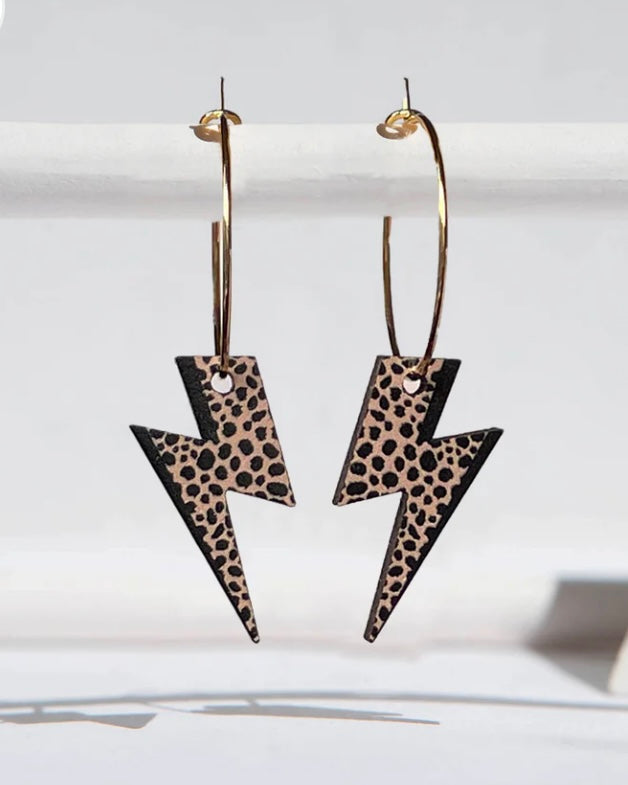 ‘Rebel’ Hoop Earrings