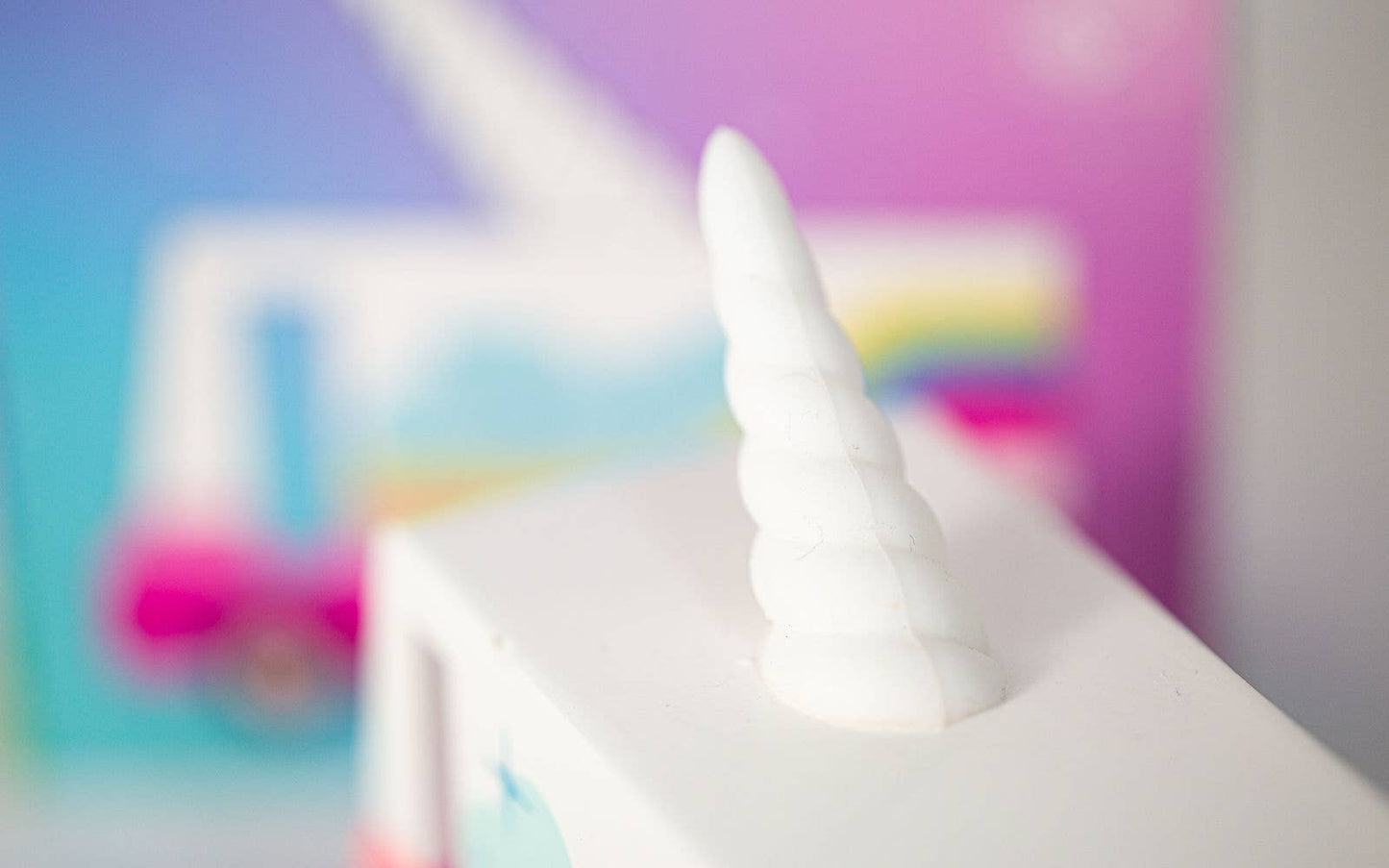 Wooden Toy Unicorn Car