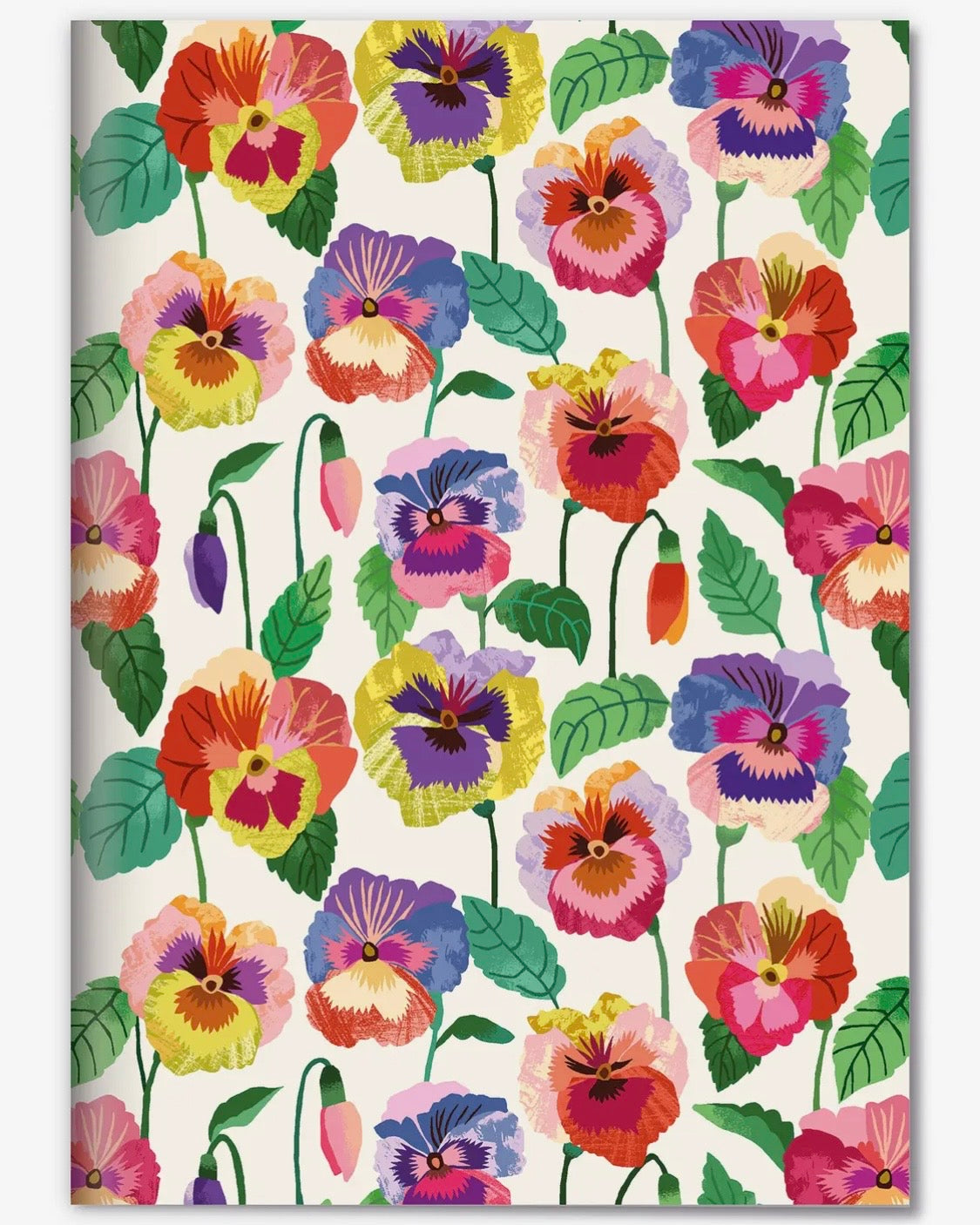 Pansies A5 Notebook