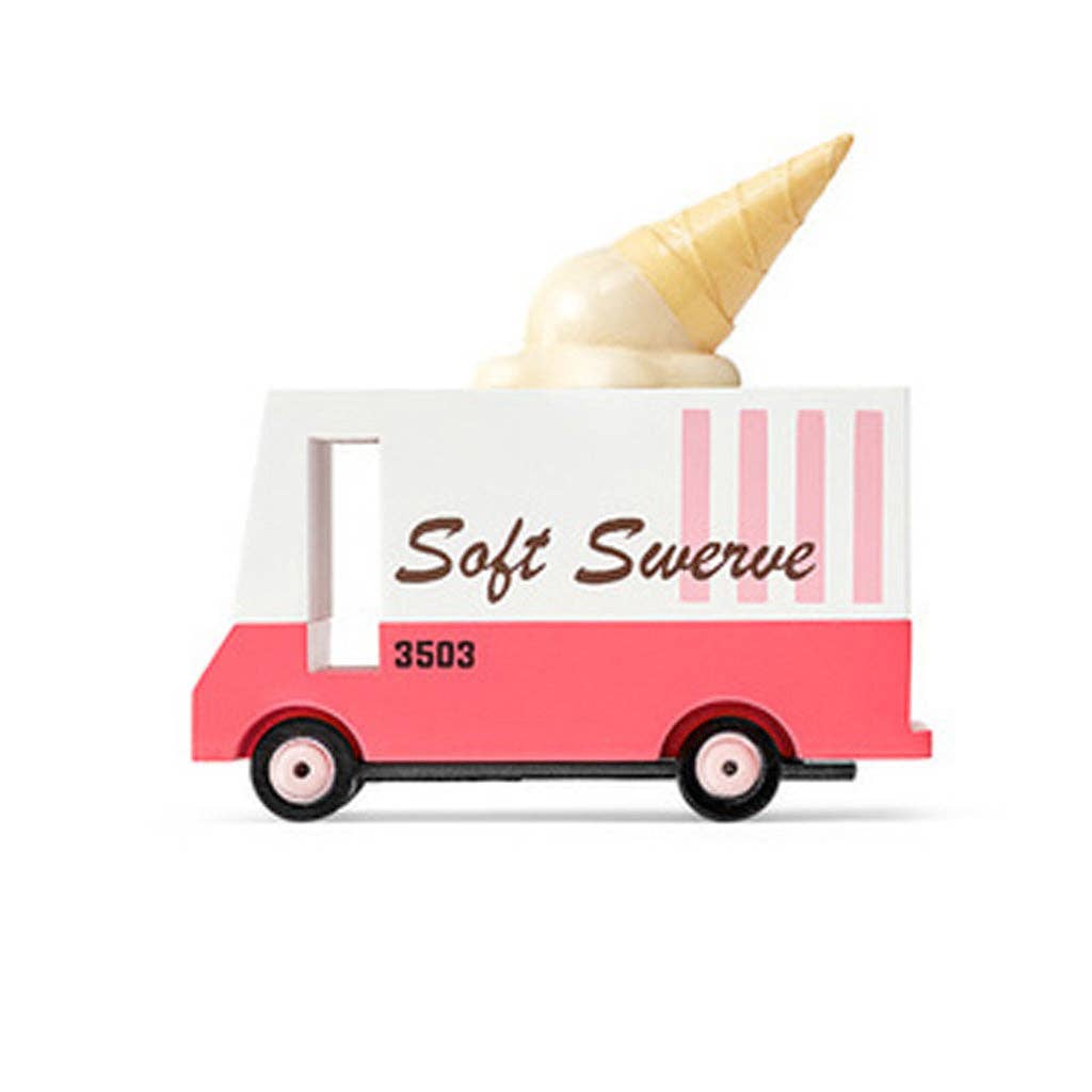 Wooden Toy Ice Cream Van