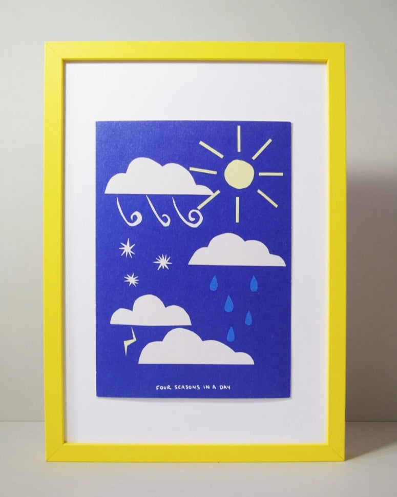 Four Seasons In A Day Print