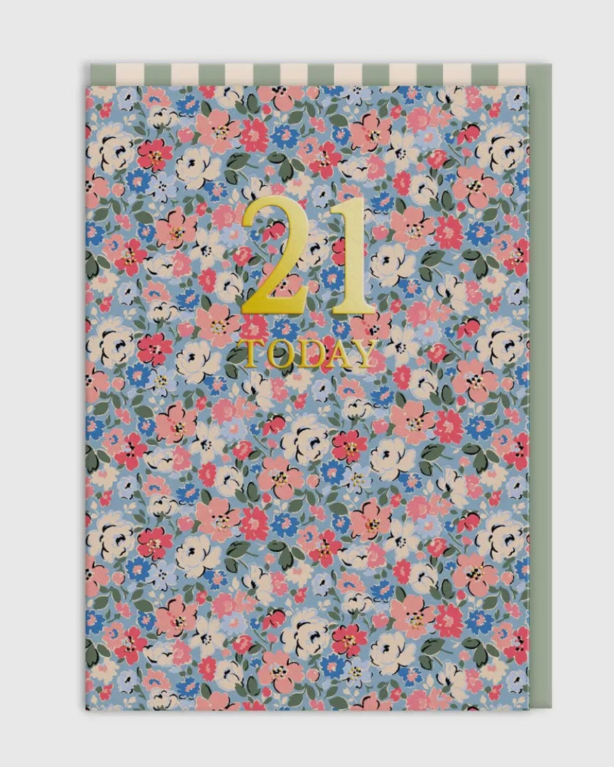 21 Today Cath Kidston Birthday Card-Ohh Deer-My Beautiful Caravan