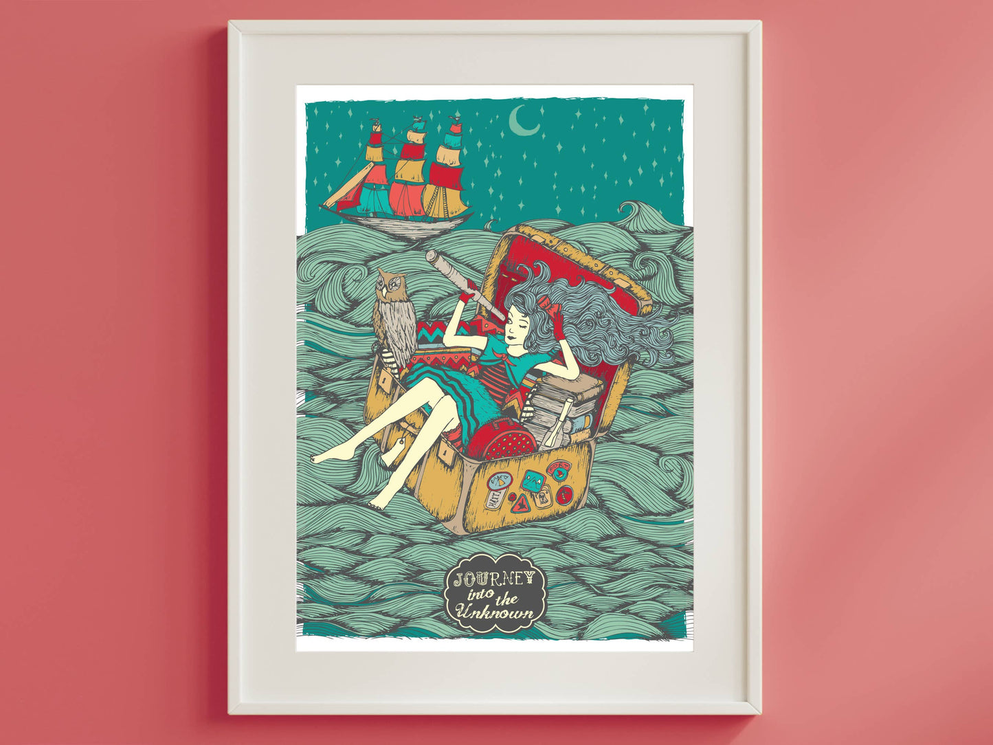 Journey into the Unknown Print