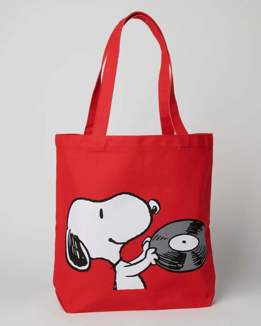 Music Is Life Snoopy/Peanuts Tote Bag
