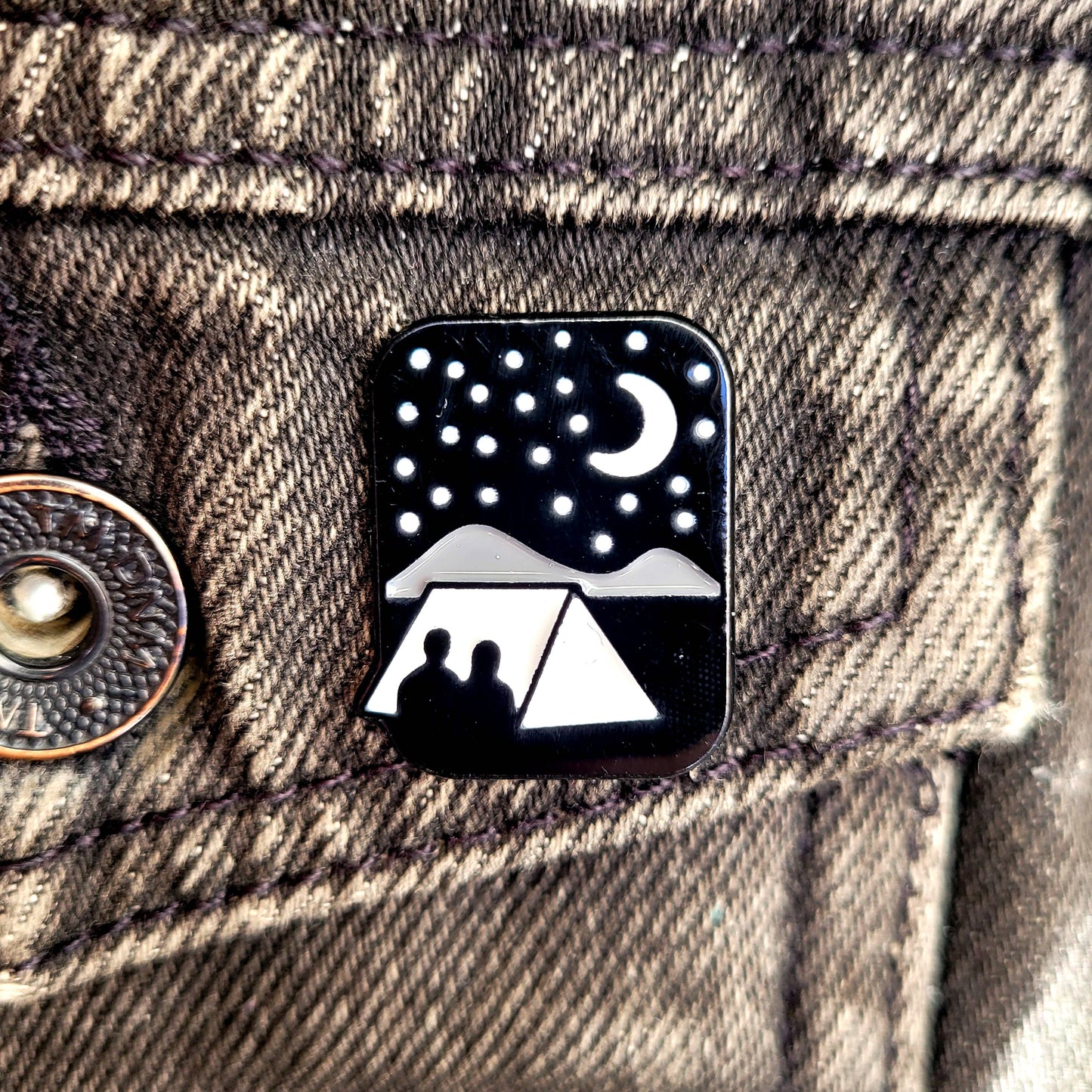 Lost In The Stars Enamel Pin Badge
