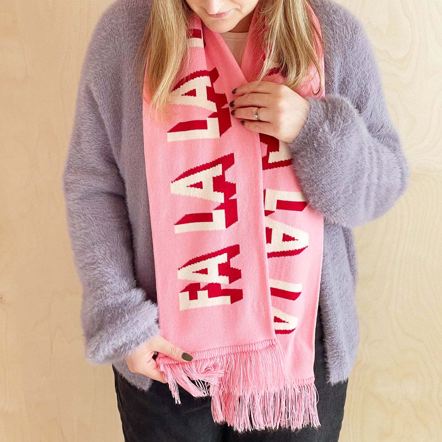 FALALALALA - LALALALA Knitted Scarf