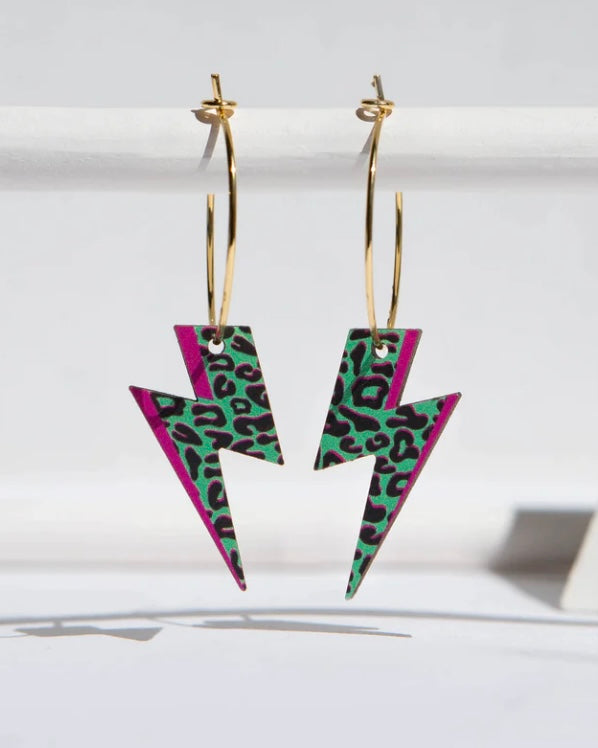 ‘Rebel’ Hoop Earrings