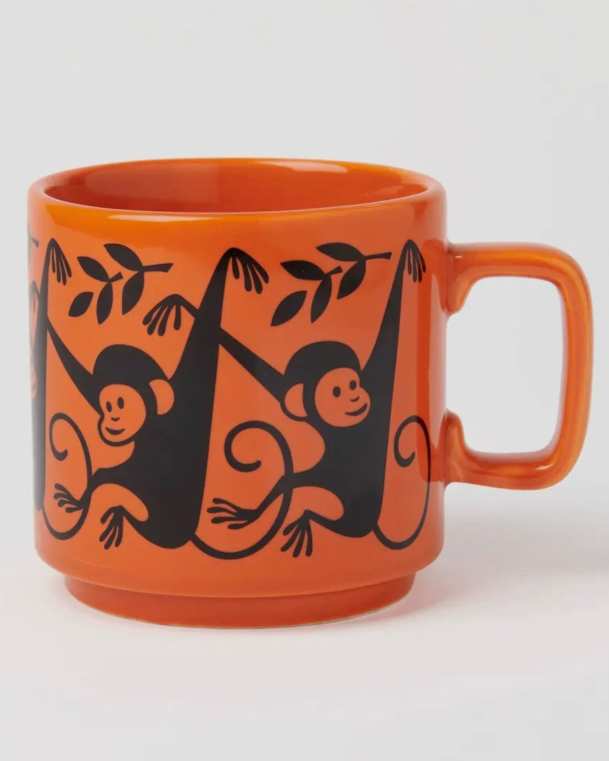 Hornsea Monkey Mug-Magpie-