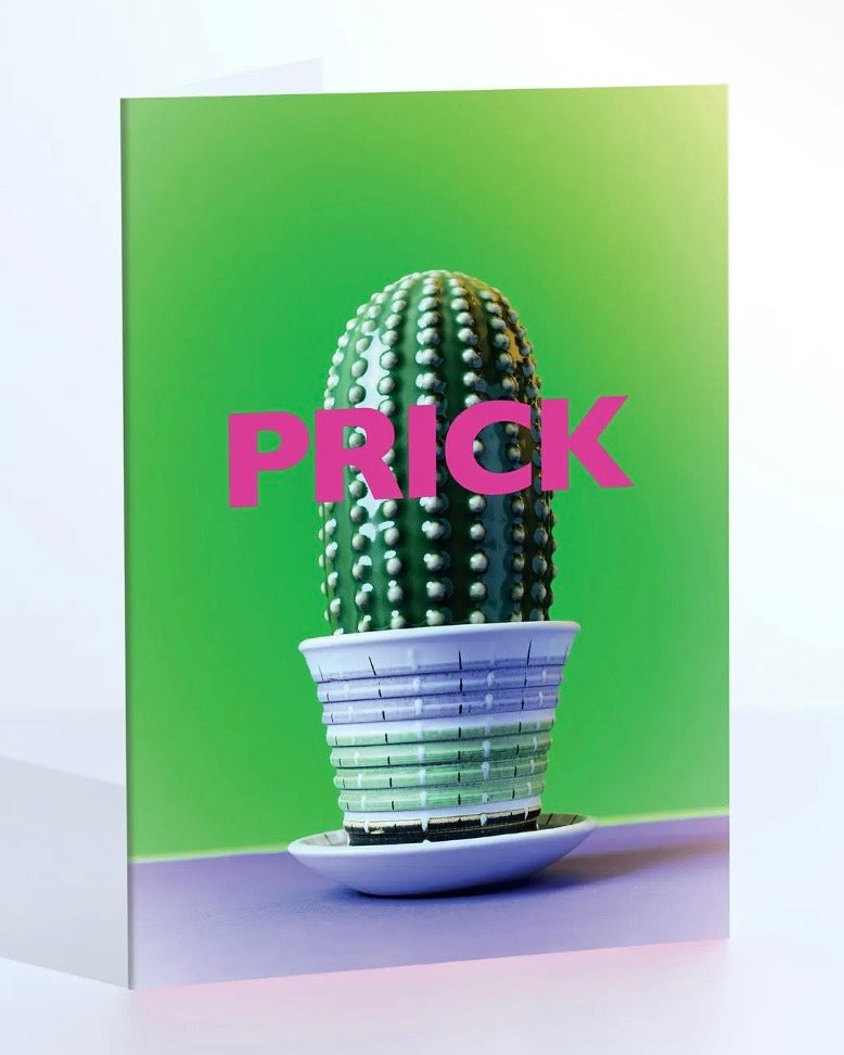 Prick Cactus Card