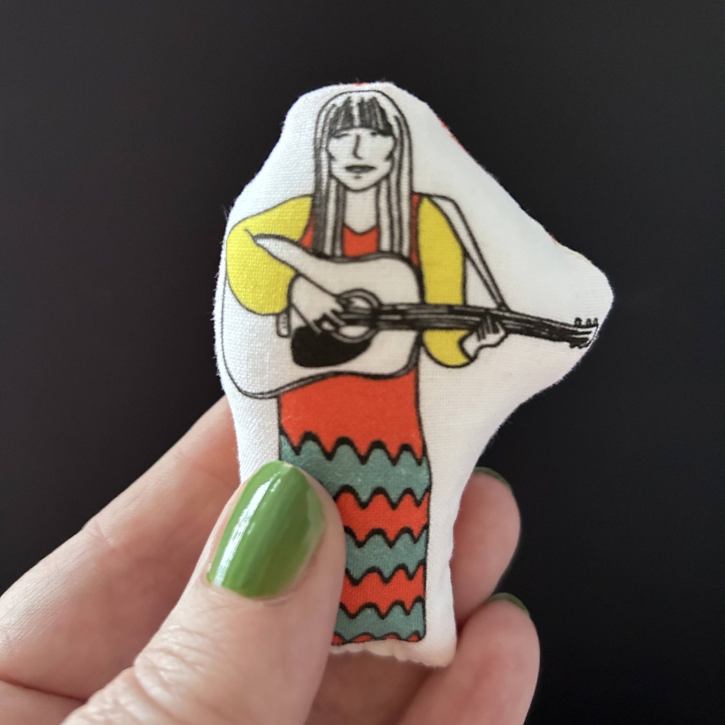 Joni Mitchell mini doll - Tinned Idol