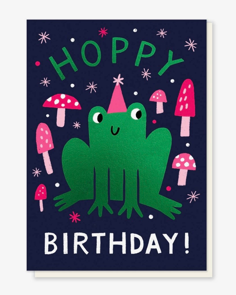 Hoppy Birthday Card