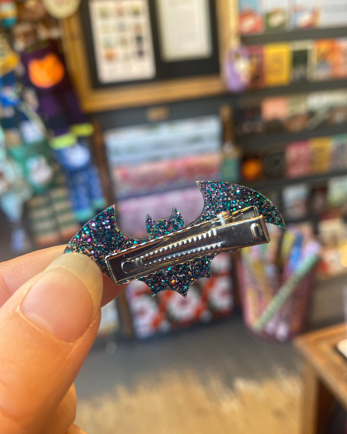 Bat Hair Clips Set