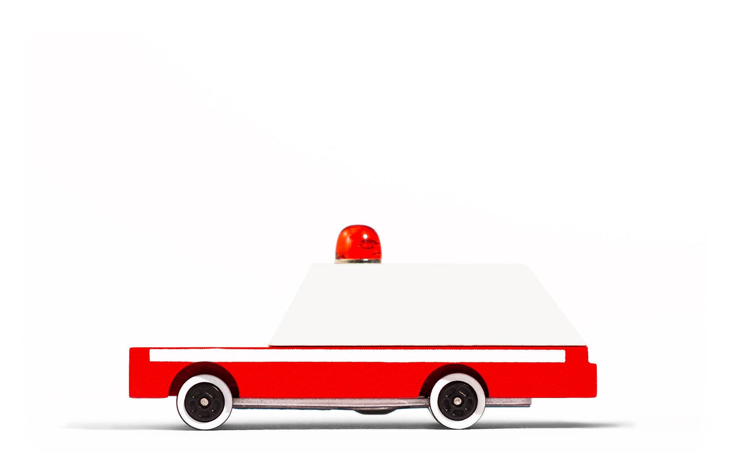 Wooden Toy Ambulance