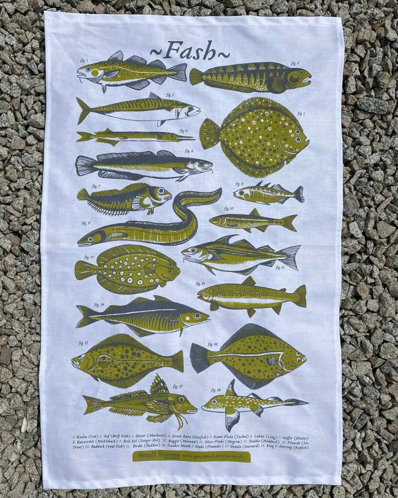 Doric ‘Fash’ Fish Teatowel