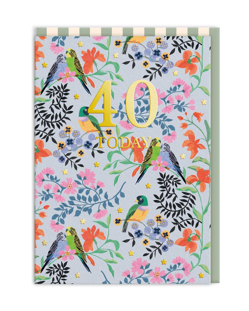 Cath Kidston 40 Today Card