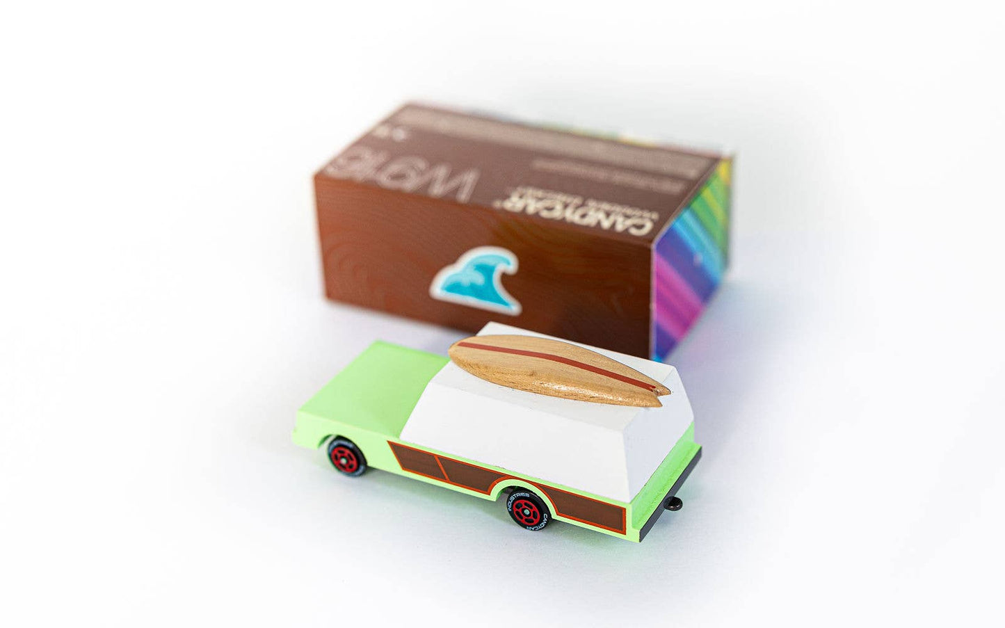 Wooden Surf Wagon Toy Car