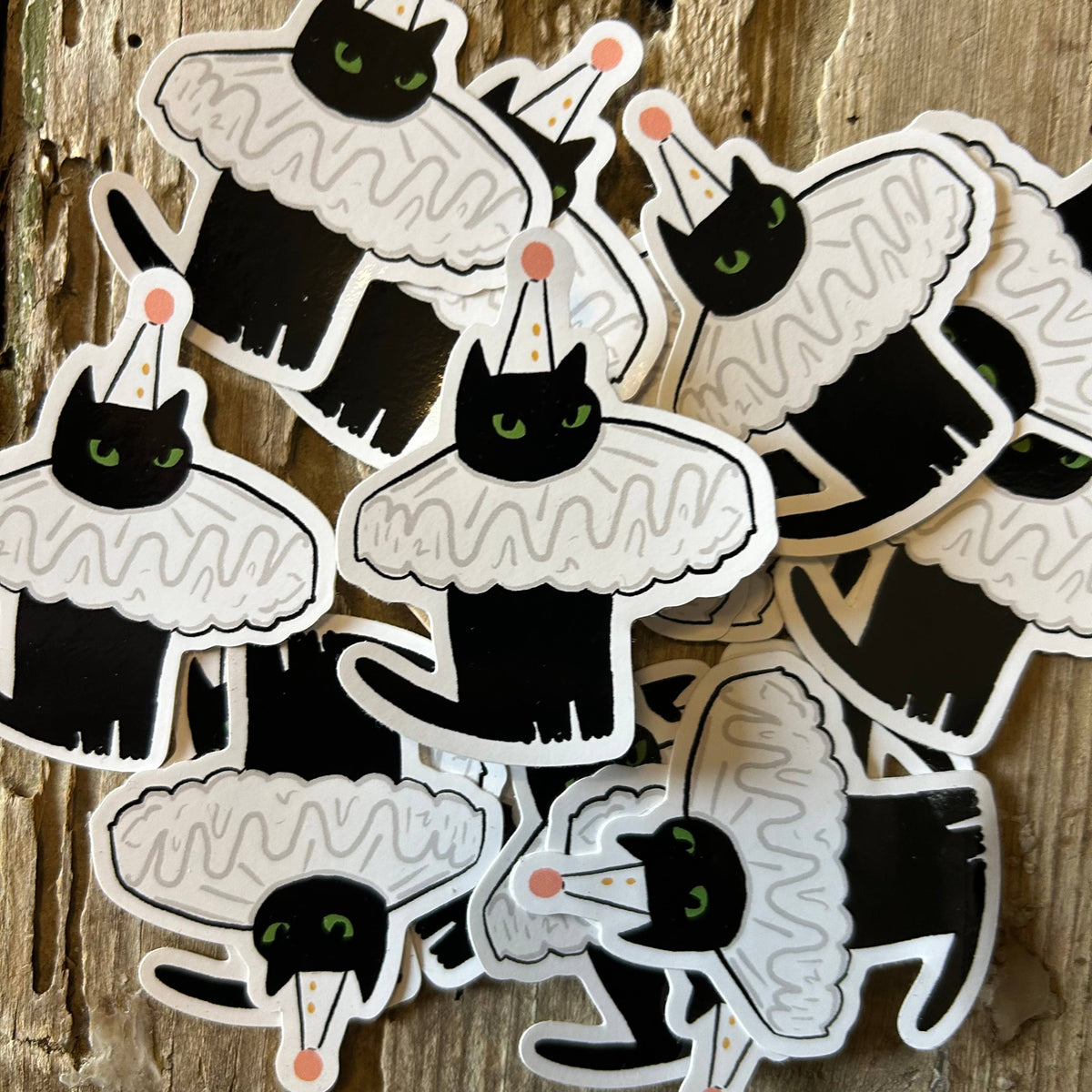 Ruff Cat Sticker