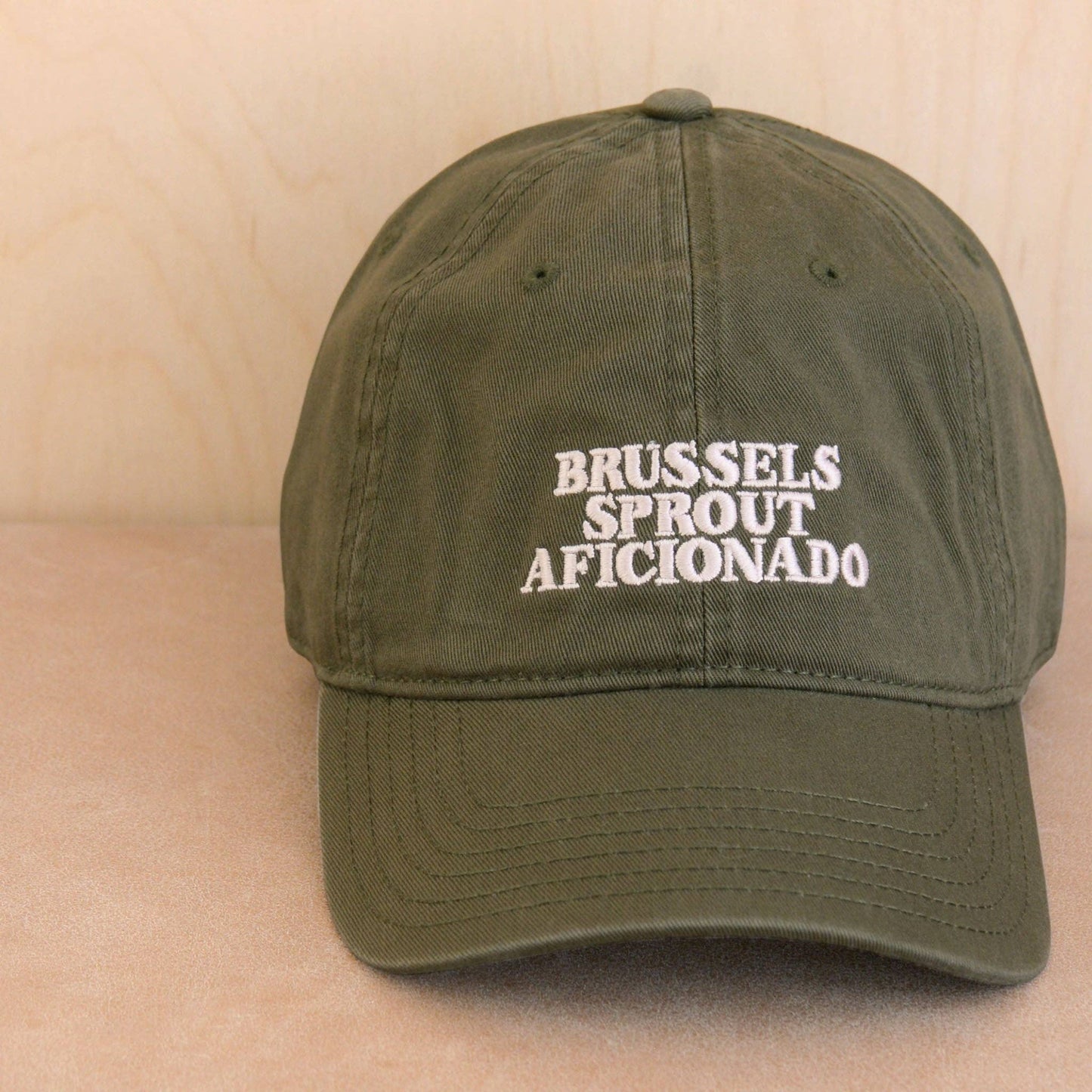 Brussels Sprout Aficionado - Cotton Baseball Cap