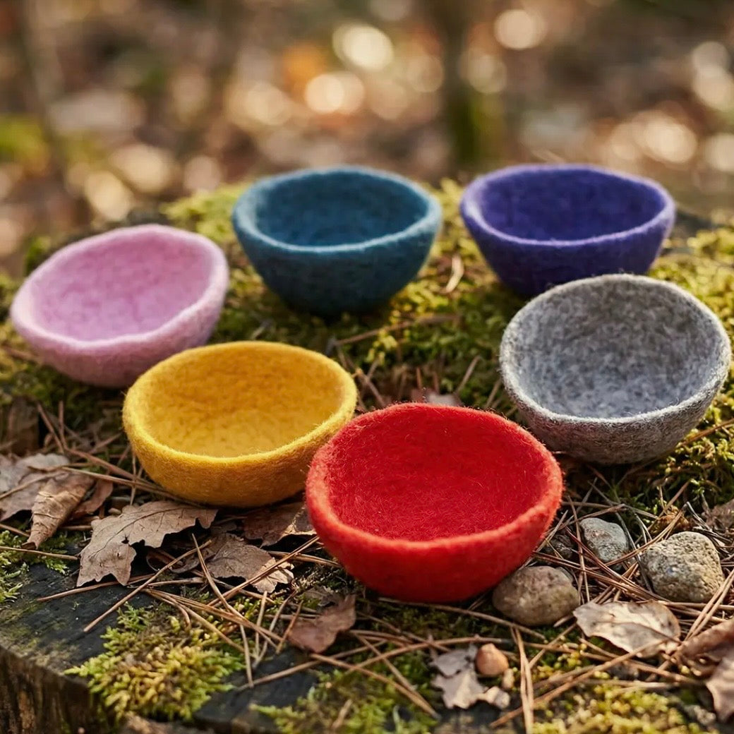 Handmade Felt Trinket Dishes