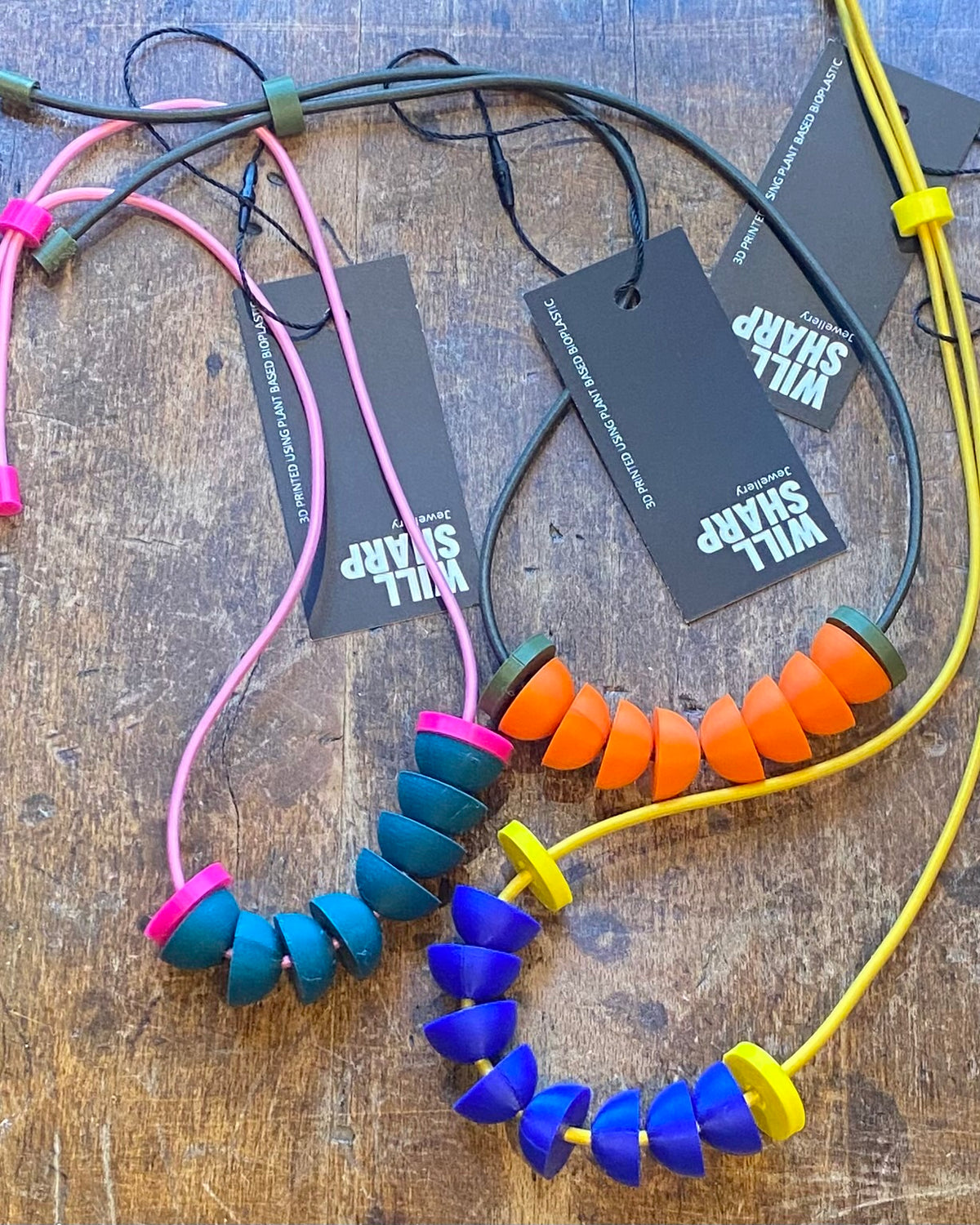 Crescent PLA Necklace