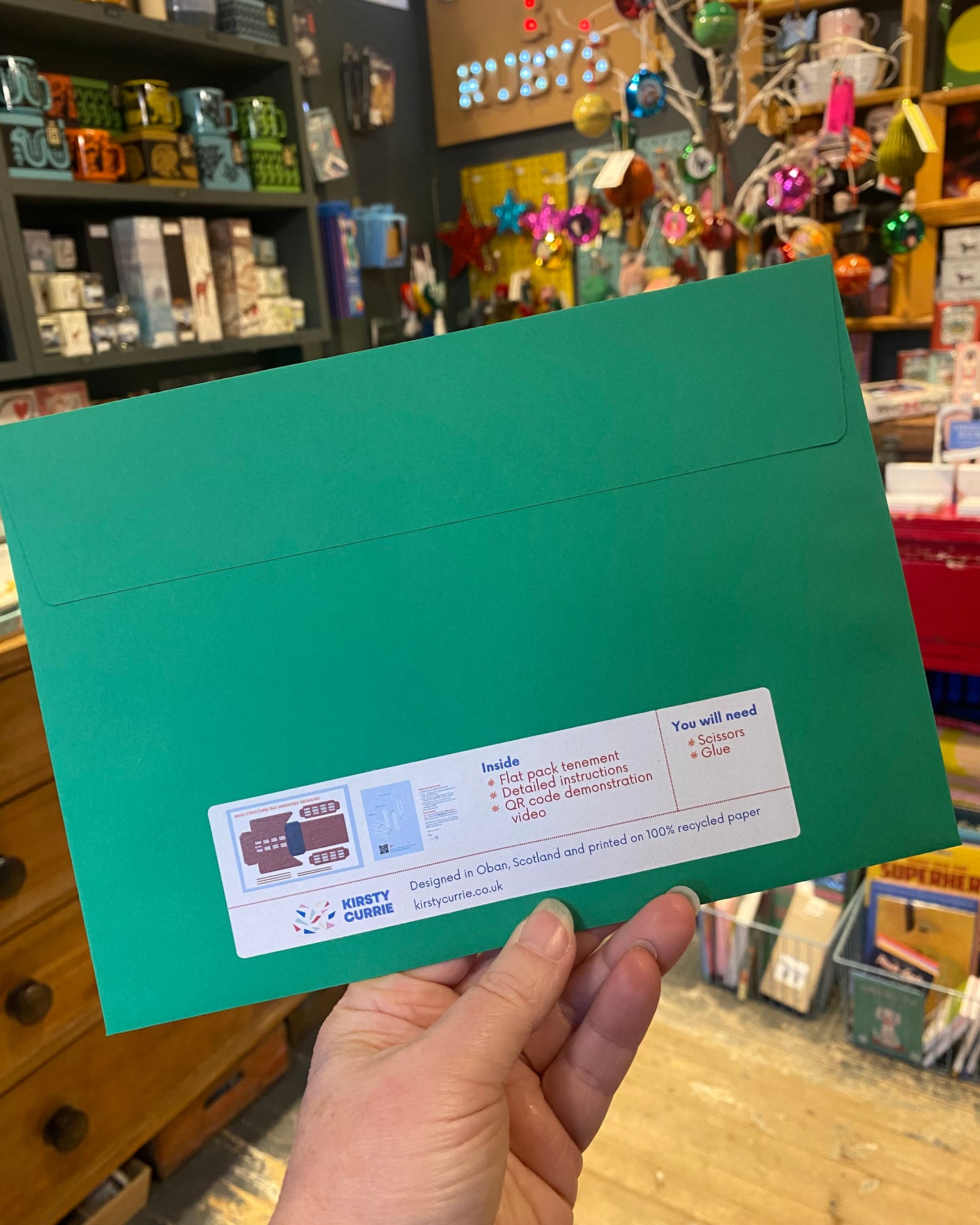 DIY Paper Red Tenement Kit