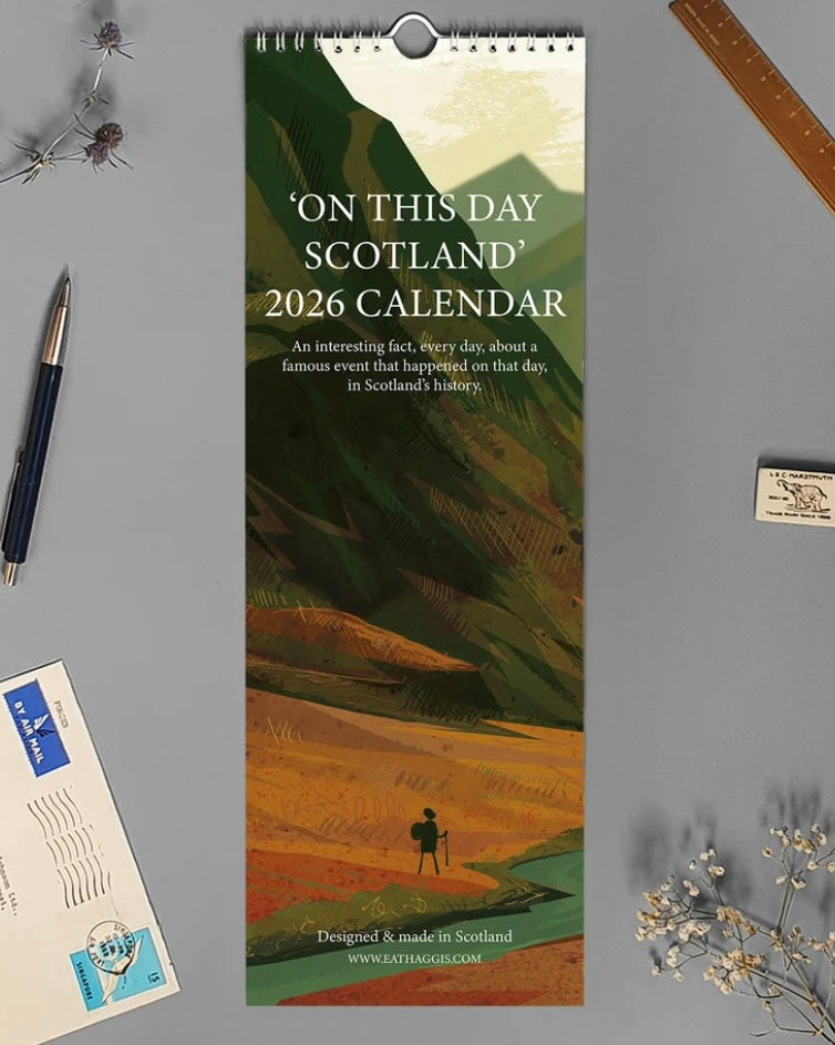 ‘On This Day Scotland’ 2026 Calendar