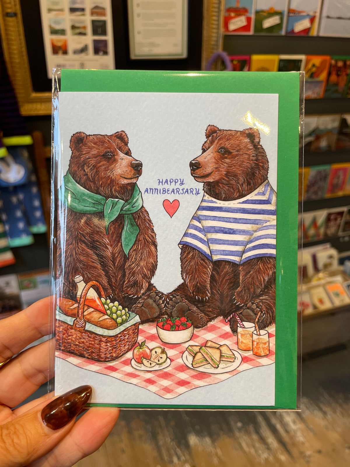 Bear Anniversary Card