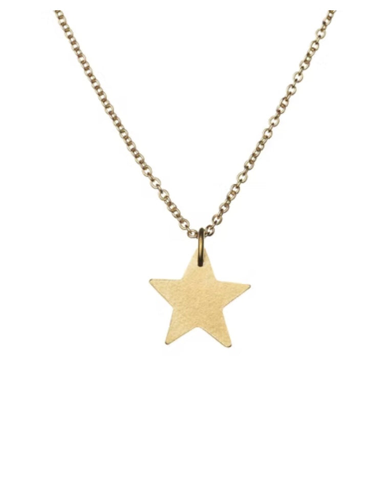 Reward Gold Star Pendant Necklace
