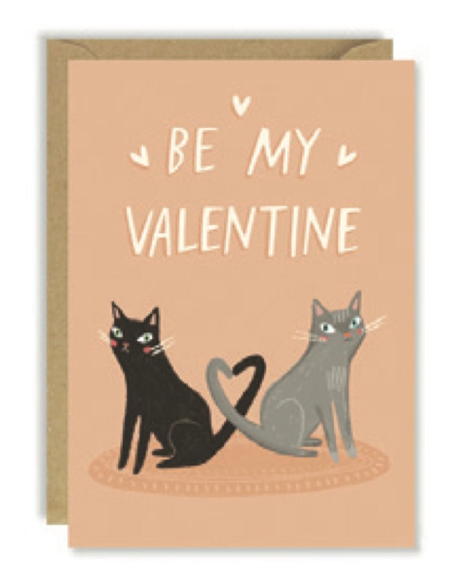 Be My Valentine Cats Card-Joy Nevada-My Beautiful Caravan