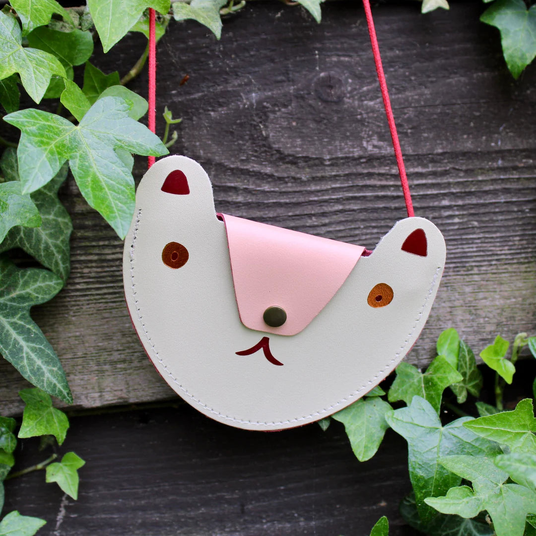 Bear Pocket Coin Purse-Ark Colour Design-My Beautiful Caravan