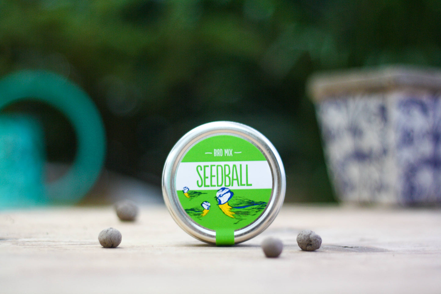 Bird Mix Seedball Tin-Seedball-My Beautiful Caravan