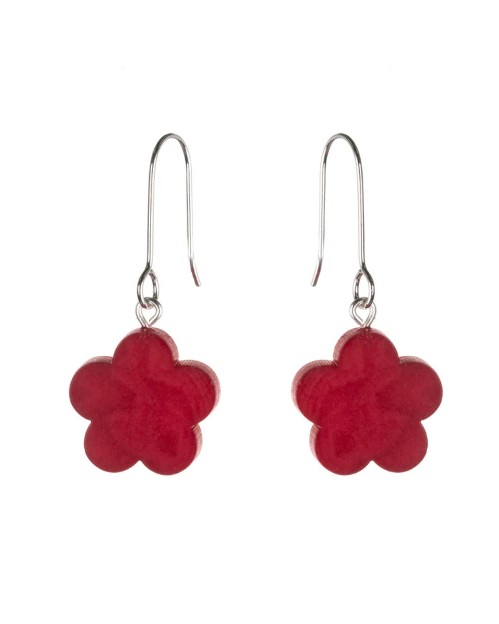 Bloom Drop Earrings-Just Trade-My Beautiful Caravan