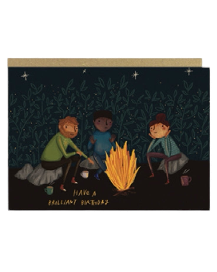 Brilliant Birthday Campfire Card-Joy Nevada-My Beautiful Caravan