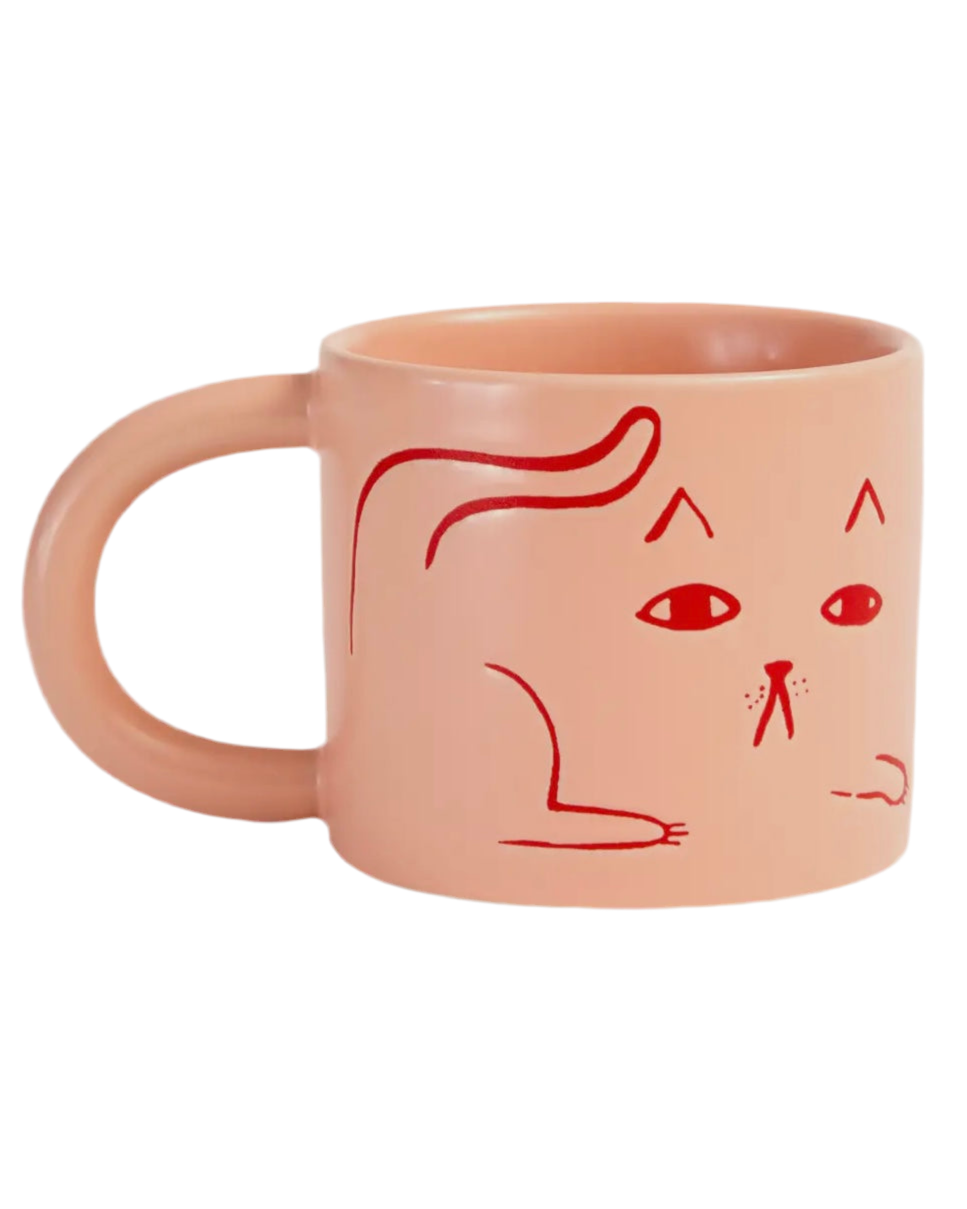 Cat Mug-Donna Wilson-My Beautiful Caravan