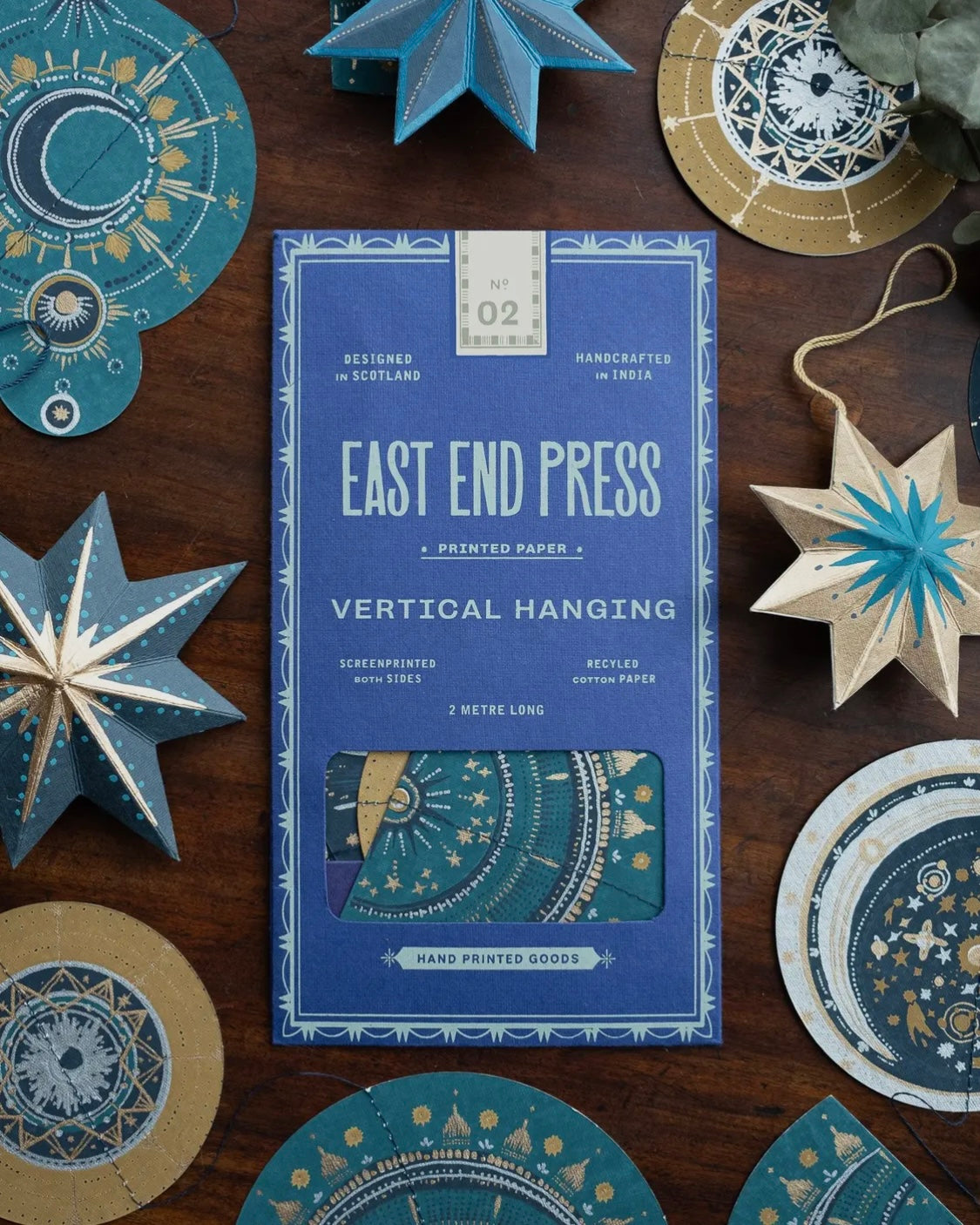 Celestial Vertical Wall Hanging-Hanging Decoration-East End Press-