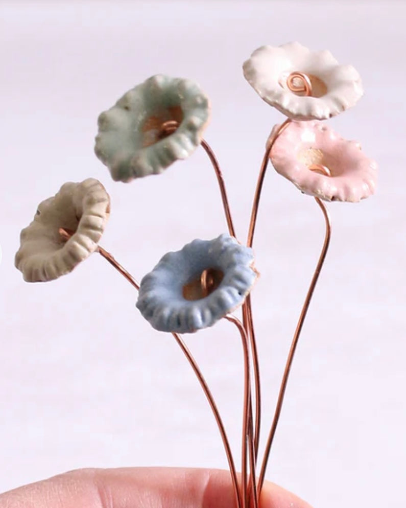Ceramic Flowers-Habulous-My Beautiful Caravan