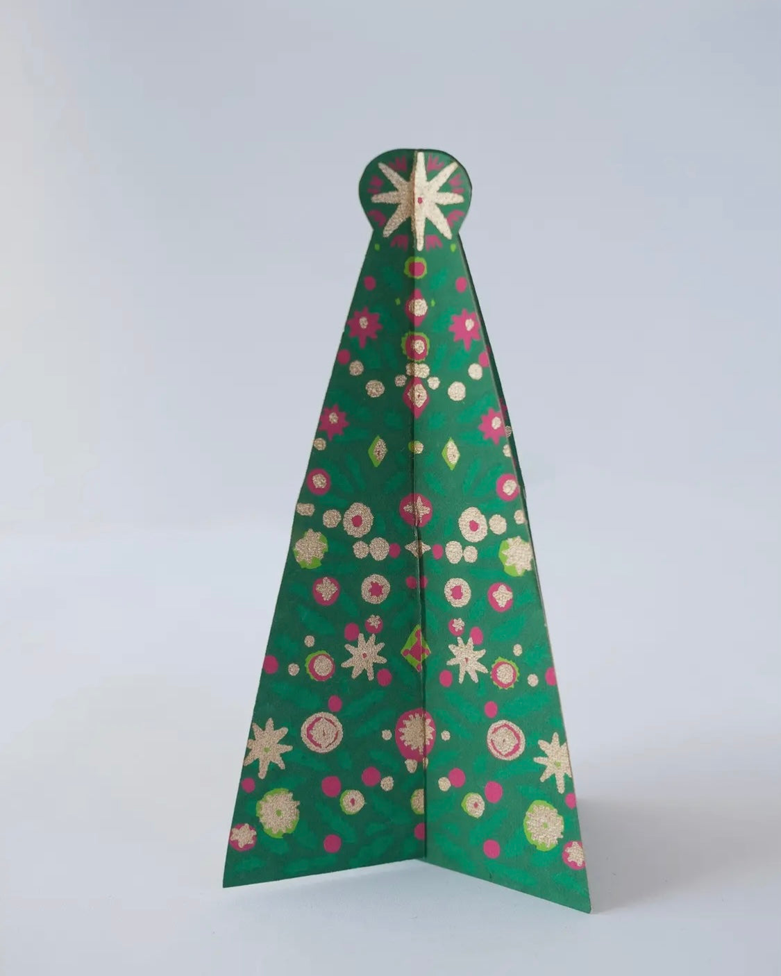 Christmas Tree Greetings Card-East End Press-Ornament Tree-