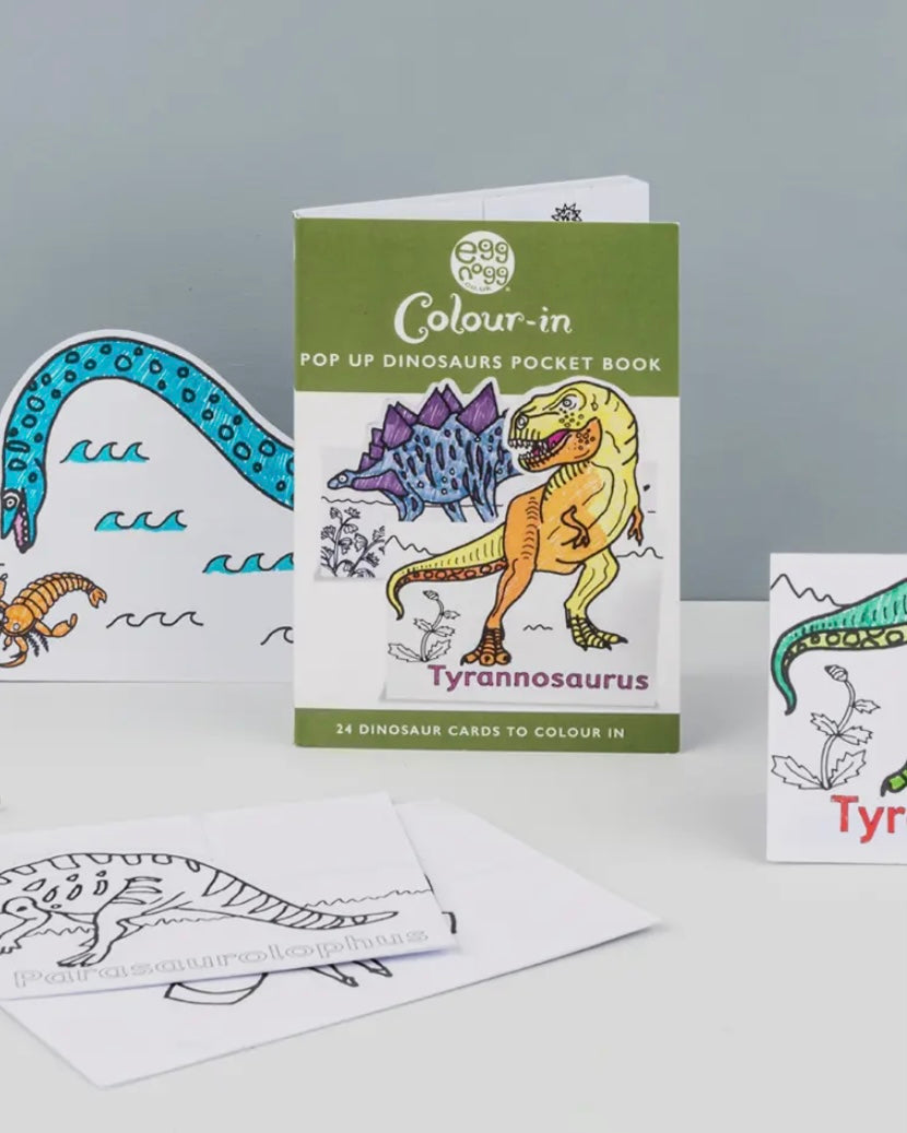 Colour-In Card Book-EggNogg-My Beautiful Caravan