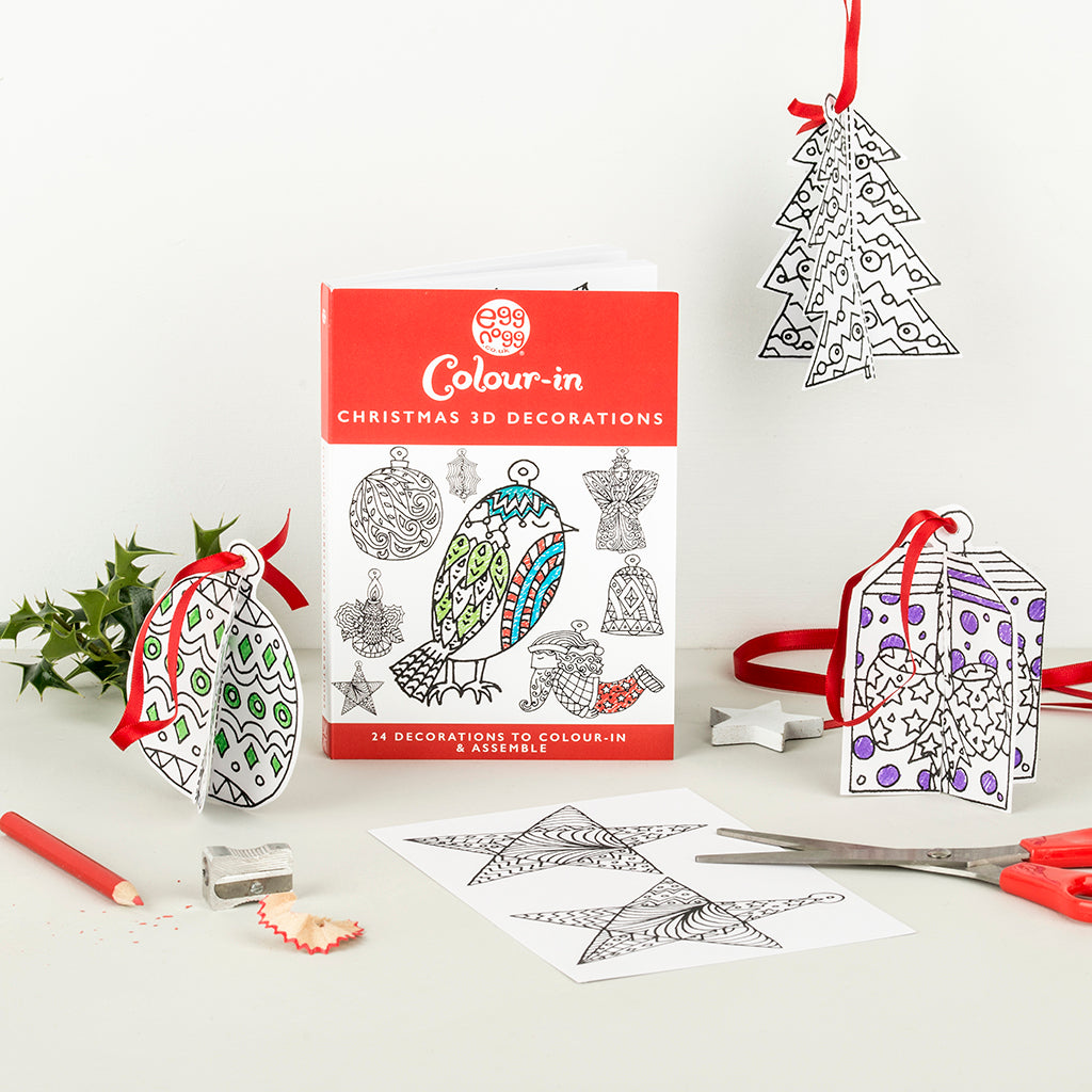 Colour-In Card Book-EggNogg-My Beautiful Caravan