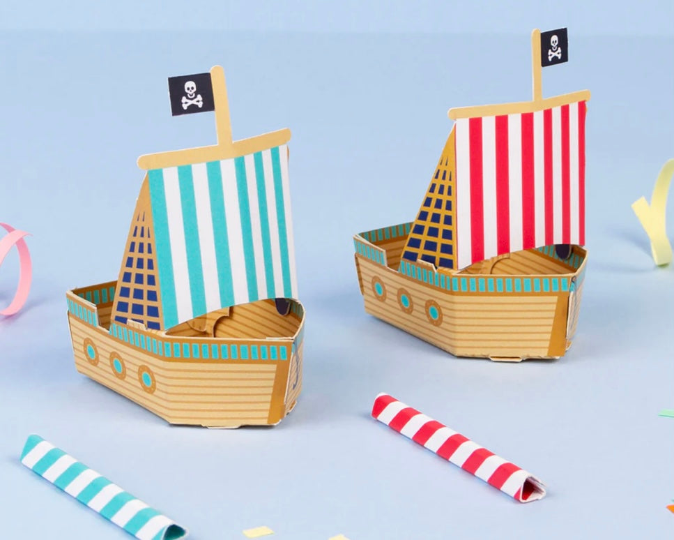 Create Your Own Pirate Boats-Clockwork Soldier-My Beautiful Caravan