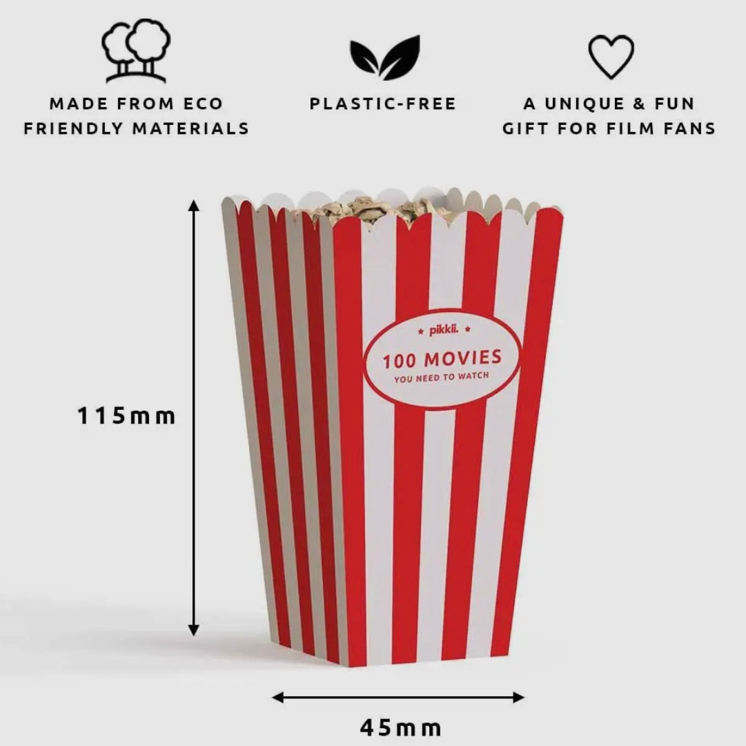 Movie Popcorn Bucket List