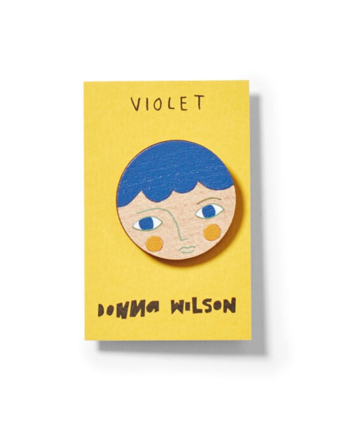 Donna Wilson Pin Badge-Donna Wilson-My Beautiful Caravan