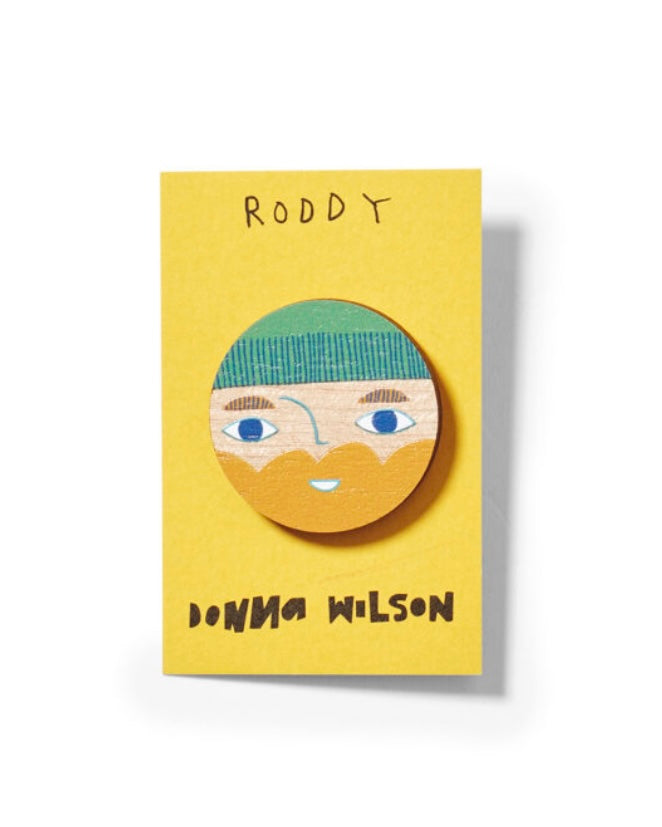 Donna Wilson Pin Badge-Donna Wilson-My Beautiful Caravan