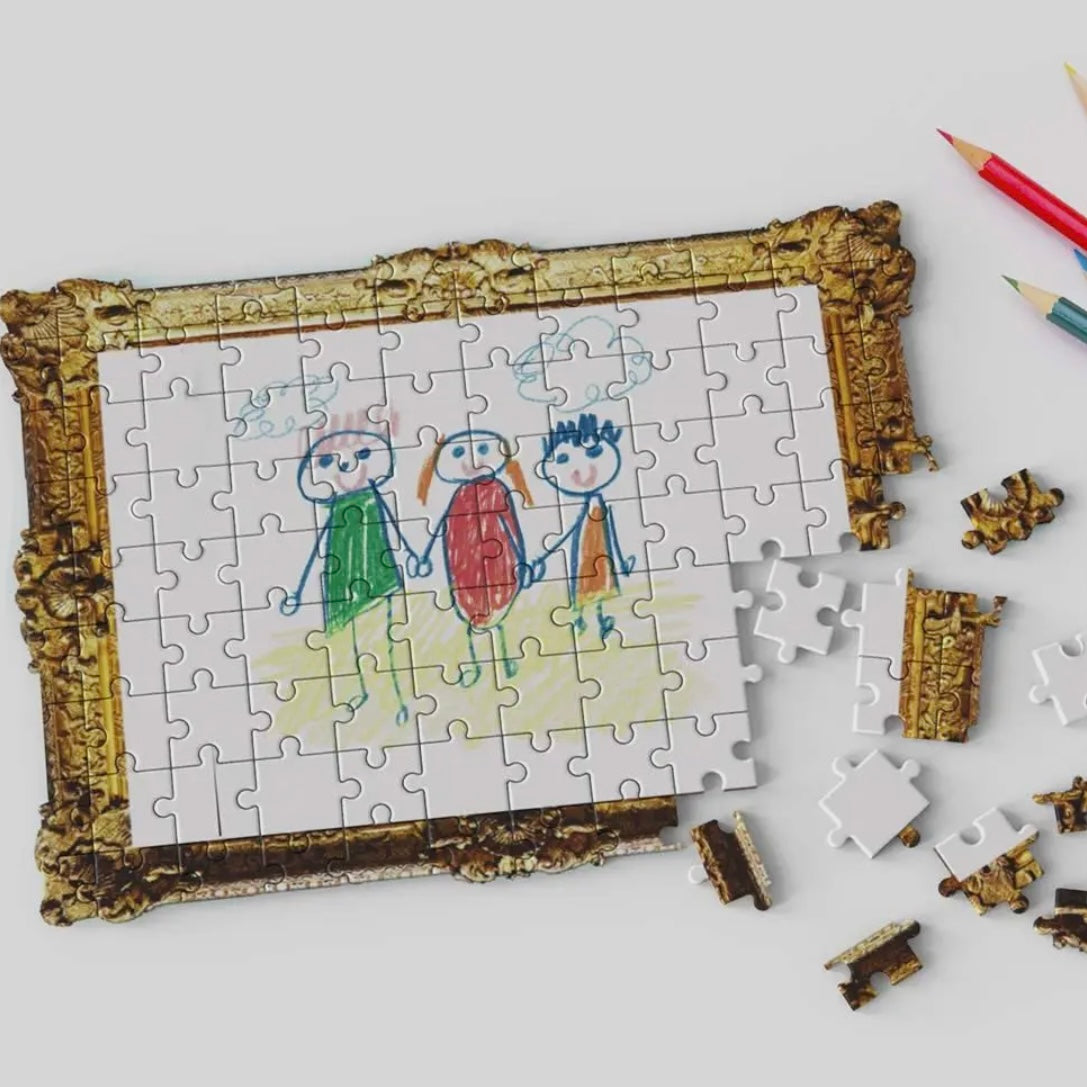 Drawing Frame Masterpiece Jigsaw Puzzle-Pikkii-My Beautiful Caravan