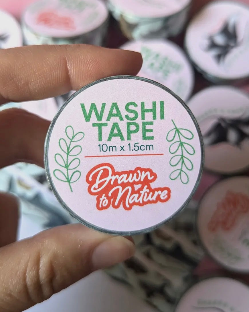 Drawn To Nature Washi Tape-Drawn To Nature-My Beautiful Caravan