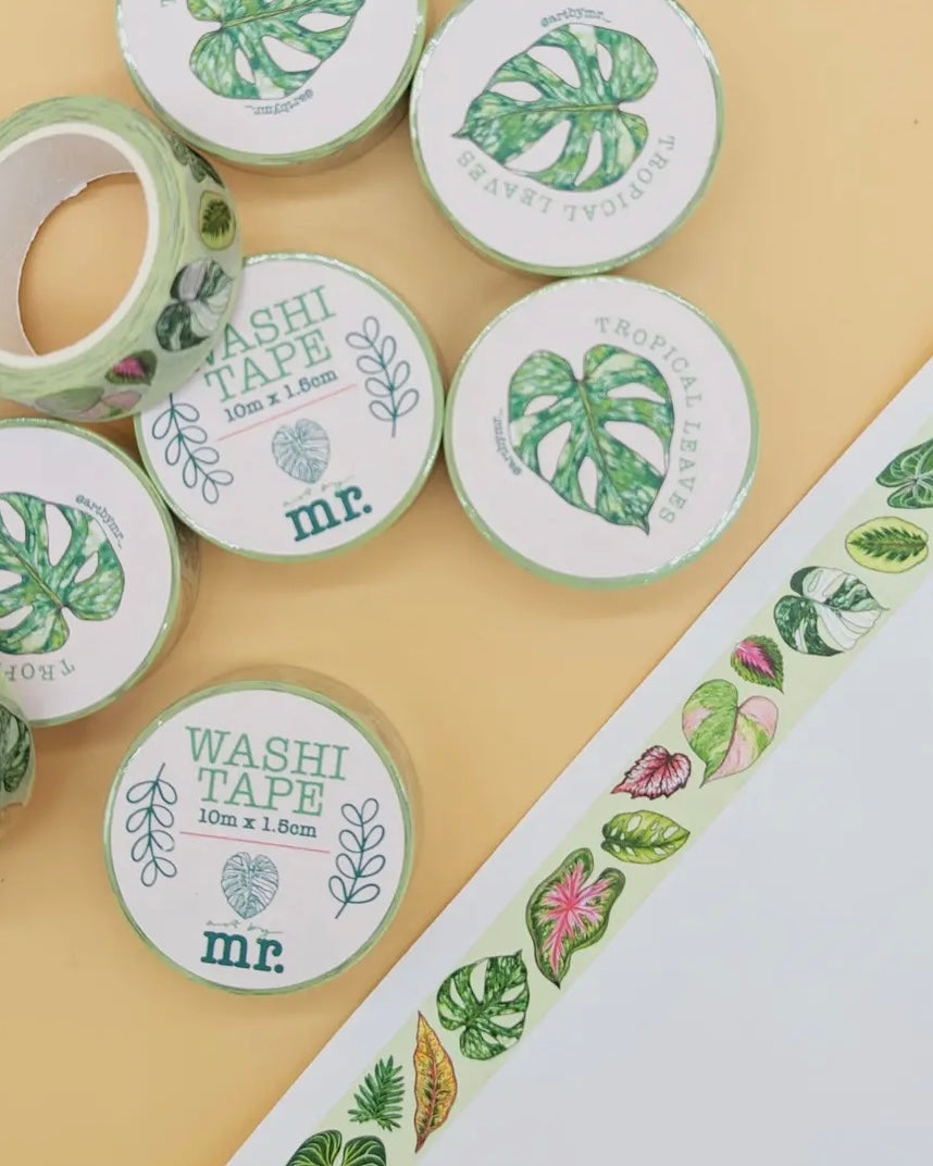 Drawn To Nature Washi Tape-Drawn To Nature-My Beautiful Caravan