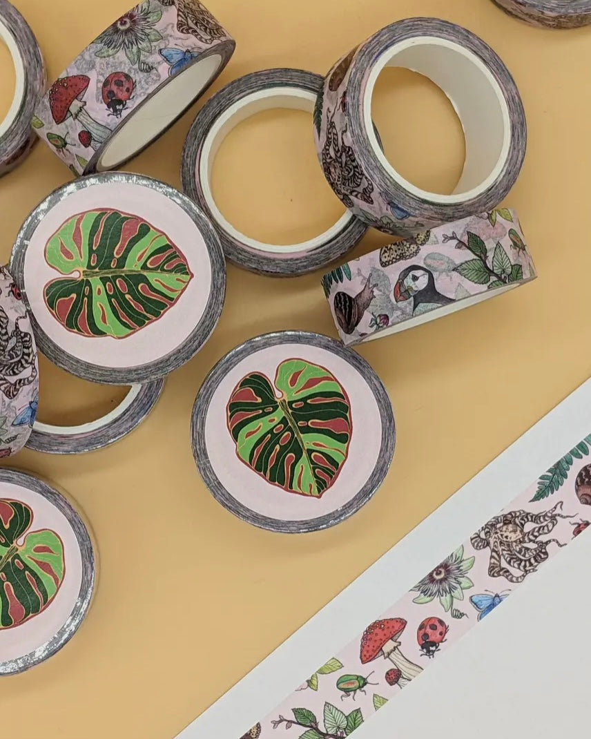 Drawn To Nature Washi Tape-Drawn To Nature-My Beautiful Caravan