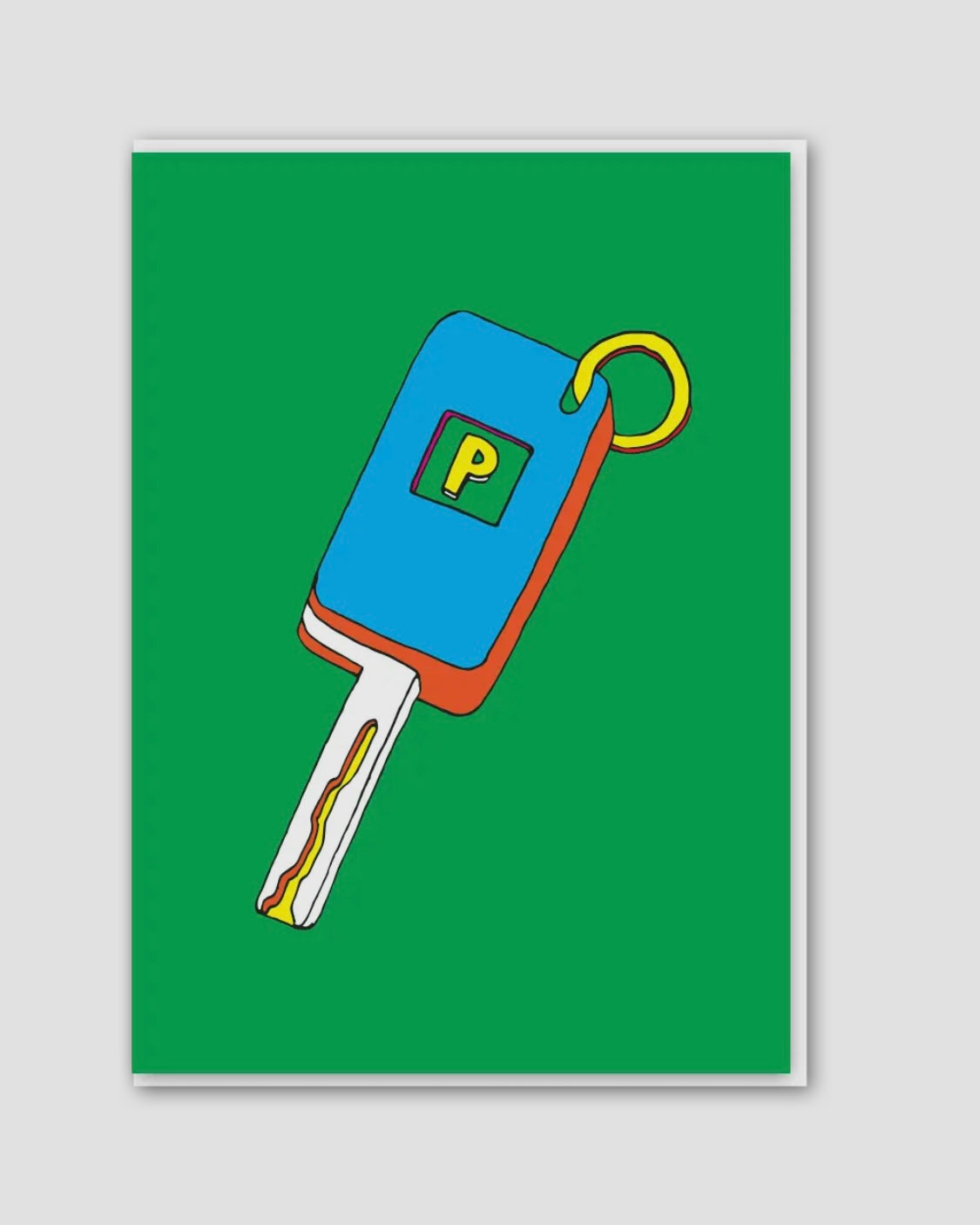 Driving Test Key Card-Objectables-My Beautiful Caravan