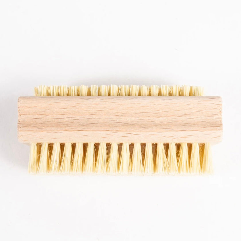 Dual Sided Wooden Nail Brush-Nutscene-My Beautiful Caravan