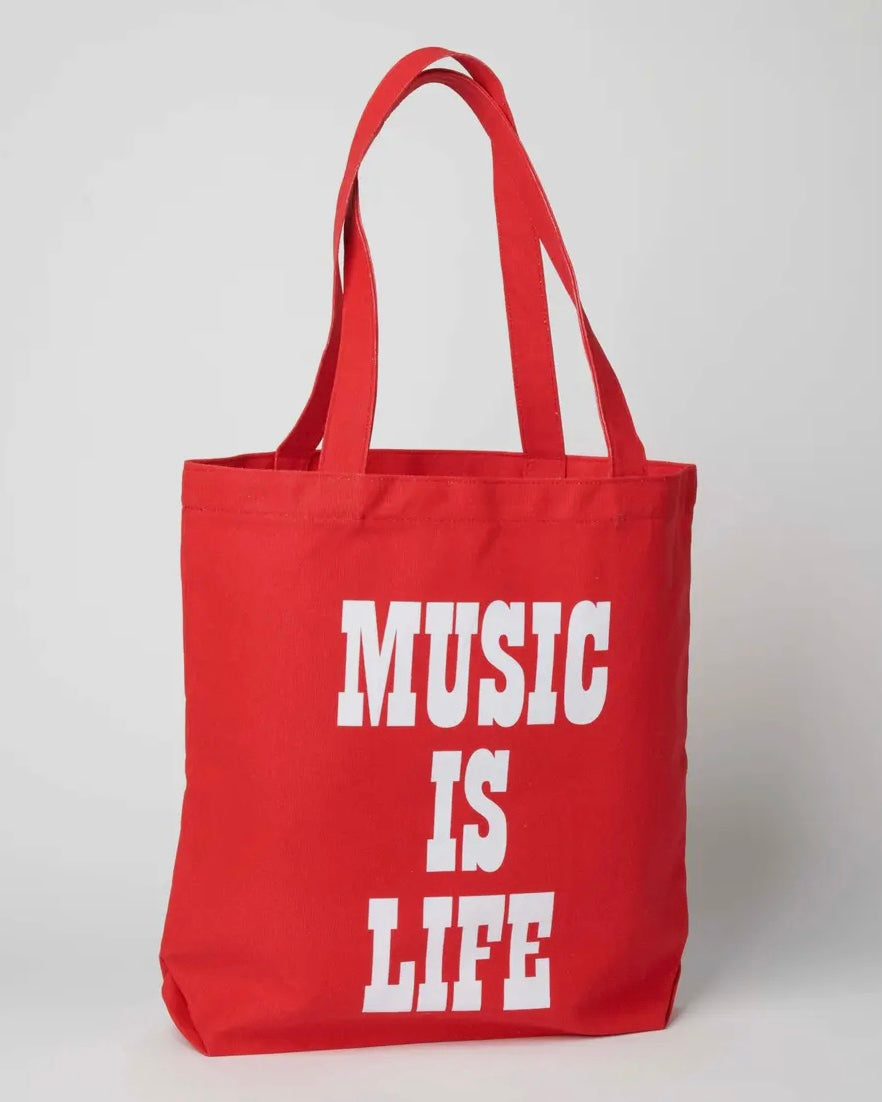 Music Is Life Snoopy/Peanuts Tote Bag